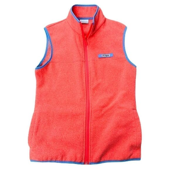 Columbia Women’s Fleece Vest size Small Pink - Picture 1 of 4